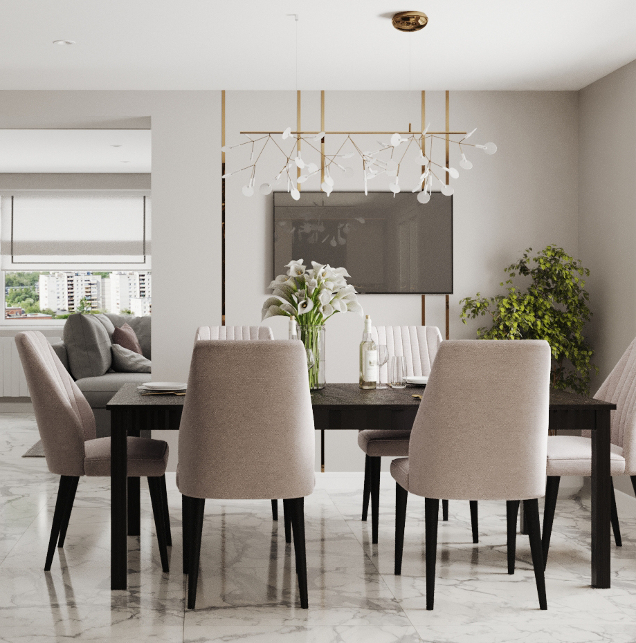 <span style="font-weight: bold;">
Интерьер квартиры для Анатолия и Тамары</span>