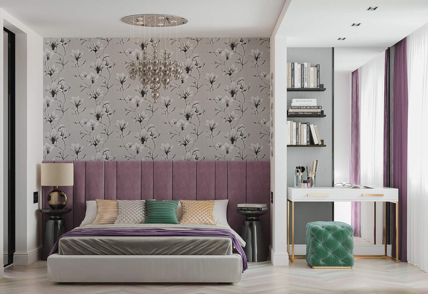 <span style="font-weight: bold;">Интерьер квартиры в Санкт-Петербурге для Дмитрия и Марии</span>