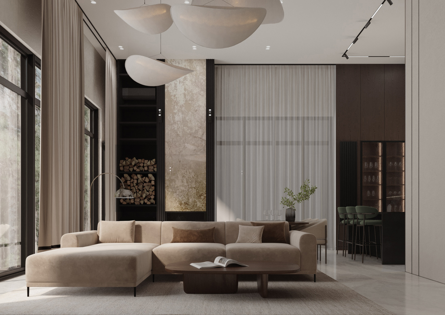 дизайн проект интерьера апартамента Дизайн апартамента в Севастополе в Крыму